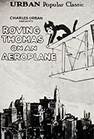 Roving Thomas on an Aeroplane