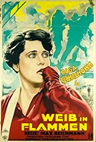 Weib in Flammen